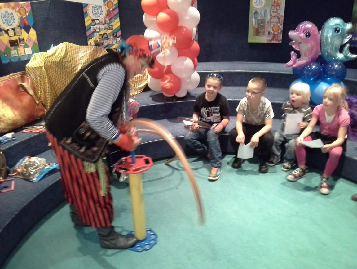 Ballonnenvrouw Kinderdisco